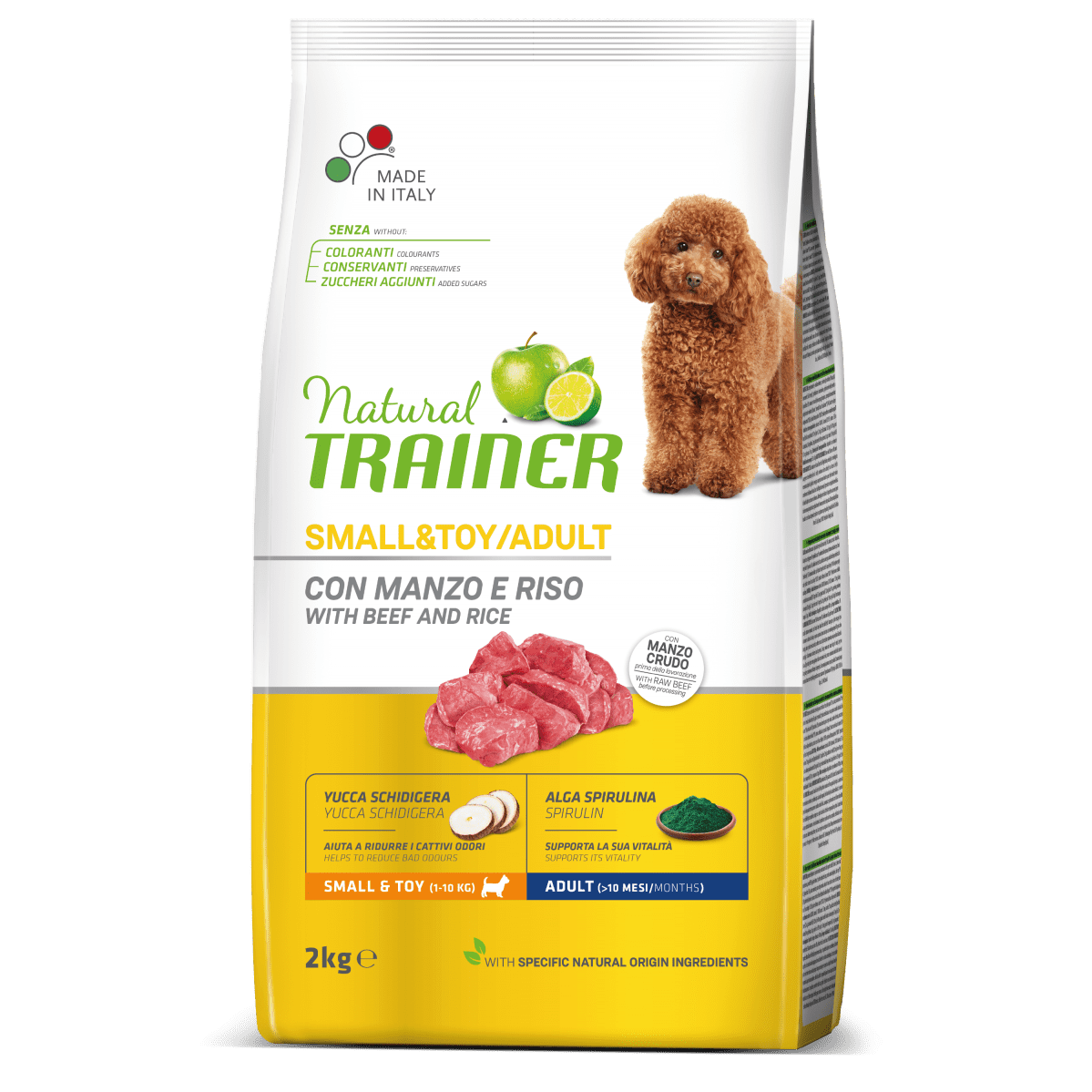 Trainer Natural Adult Mini con manzo 2 Kg Trainer Natural Adult Mini con manzo 2 Kg